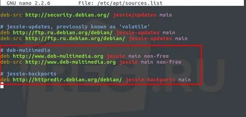 Etc apt sources