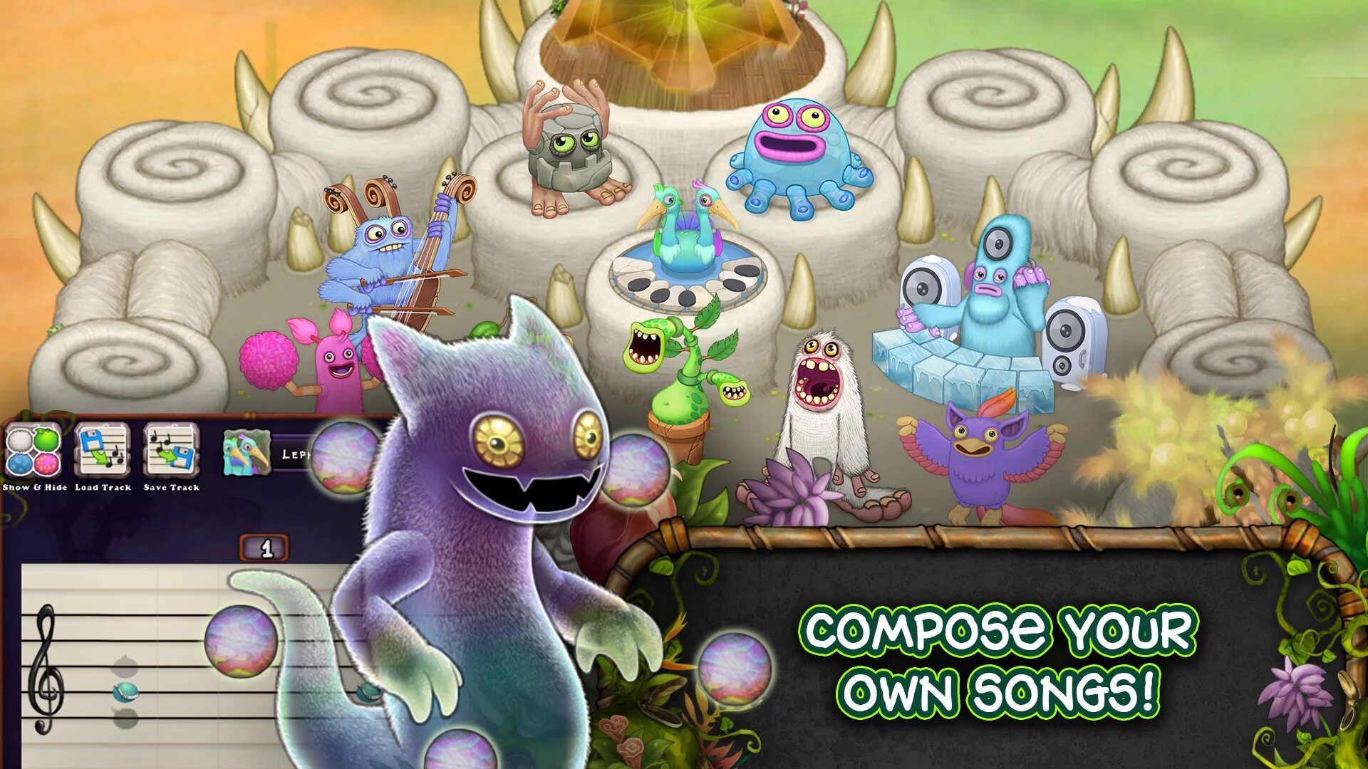 My singing monsters бесплатная игра. Поющие монстры. Мои Поющие монстры. Май сингинг Монстер. Поющие монстры игра.