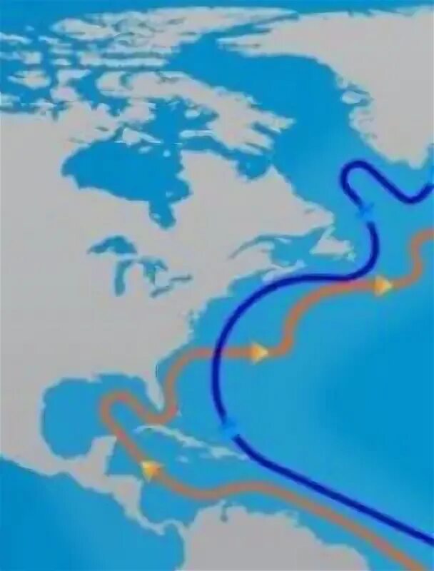 Морское течение гольфстрим. Гольфстрим течения Атлантического океана. Бермудский треугольник Гольфстрим. Гольфстрим течение. Гольфстрим Северная Америка.