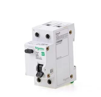 34625 Диф Авт EASY9 1P+H25A 30mA (EZ9D34625) SCHNEIDER.