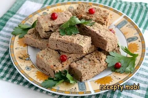 Рецепт суфле из печени говяжьей в духовке