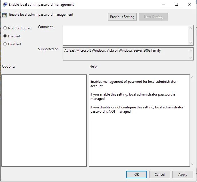 Enable password. Local password. not manage формы. local administrator password solution. local admin.