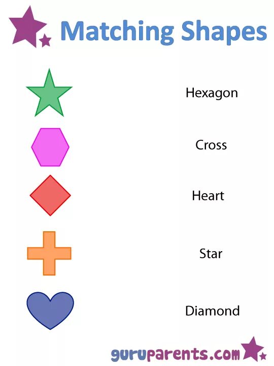 Shape matching. Shapes matching for Kids. Shapes Flashcards for Kids. Shapes in English for Kids. Star Shapes Flashcards for Kids.