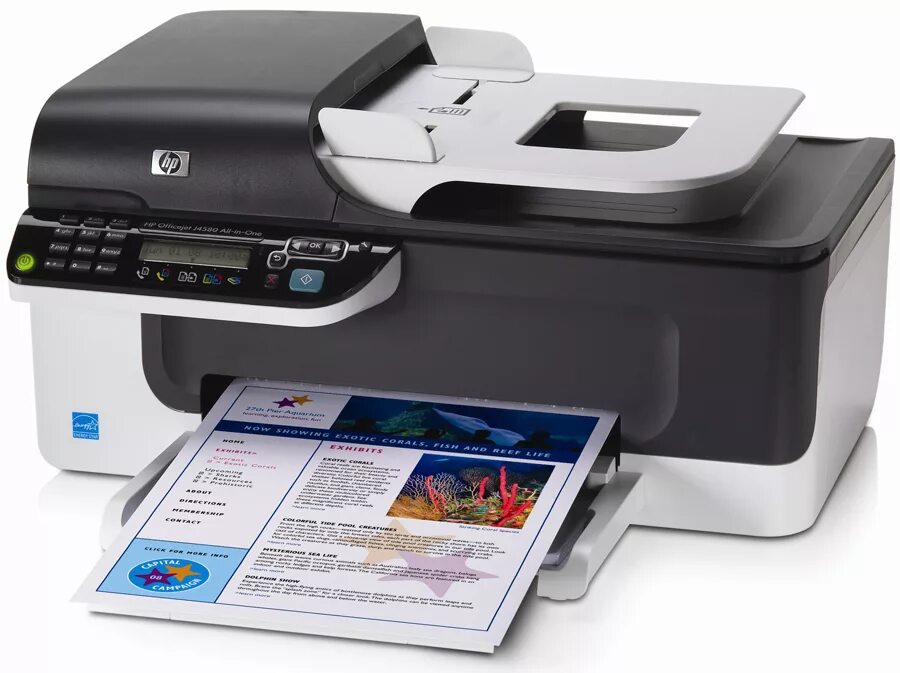 Бфп. МФУ Hewlett-Packard Officejet j4580.