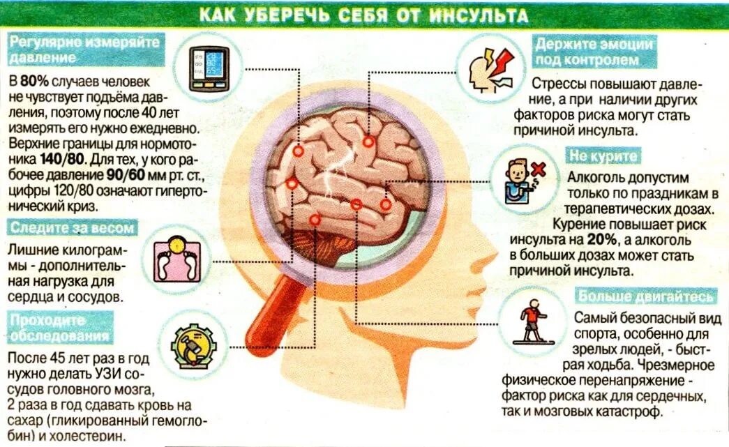 Что случается после инсульта. Инсульт. профилактика от инсульта.