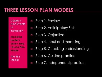 Lesson plan 8 grade