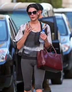 Photo of January 24 - Leaving the Gym in Los Angeles for fans of Ashley Gre...