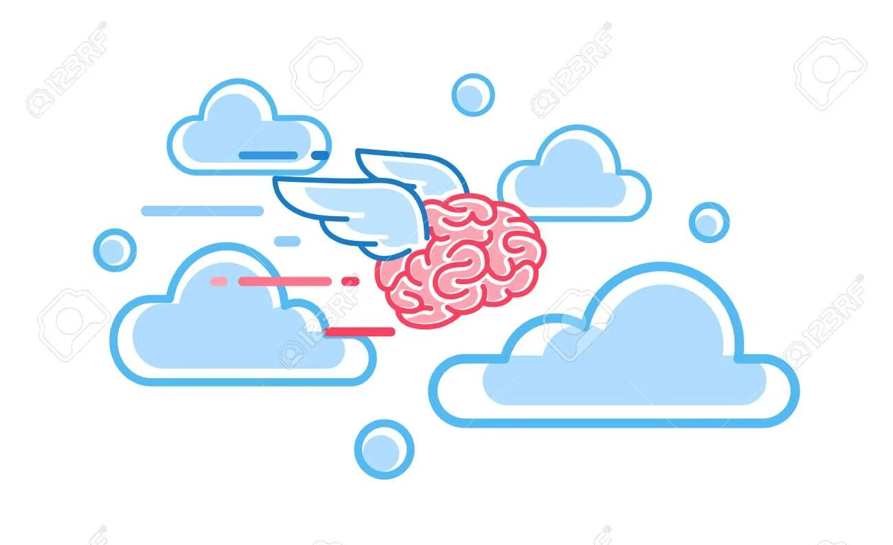Утечка облака. Мозг облако. Облако мозг вектор. Летающий мозг. Летающие мозги.