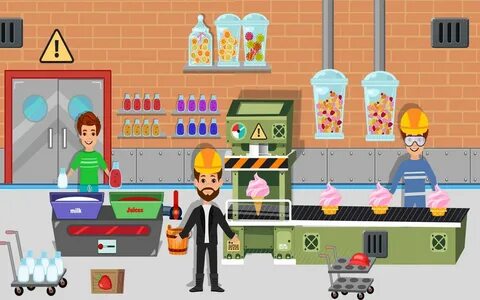 Игру мороженщик фабрика мороженщика
