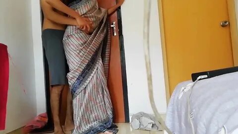 Indian bitch with long legs fucks in doggy position and screams in pleasure...