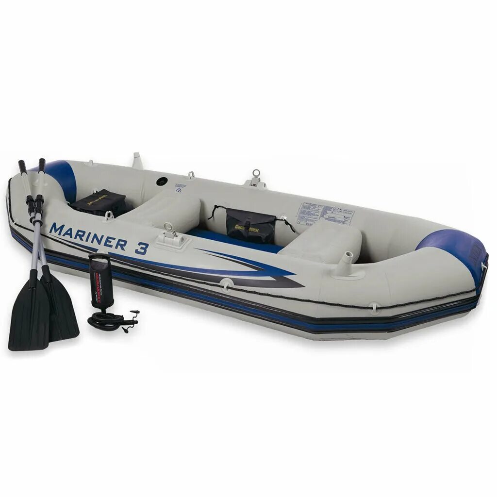 Как называется надувная лодка. Надувная лодка intex mariner. лодка маринер 3. лодка intex mariner 3. надувная лодка &quot;mariner 3 set&quot;, intex - 68373.
