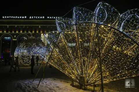 Новогодний вечер в москве