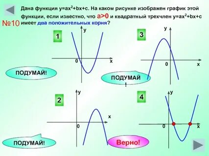 Ах bx c при а 1 2