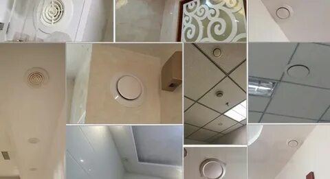 Вентиляционный натяжной потолок