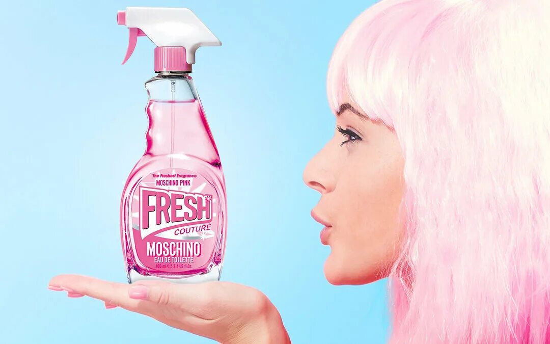 Реклама духов москино. Moschino Fresh Pink 30ml. Moschino Pink Fresh Couture 30мл. Moschino Fresh Couture EDT 100 ml. Москино Фреш розовые.