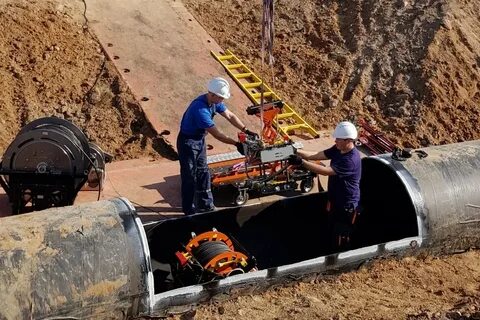 Обследование газопровода