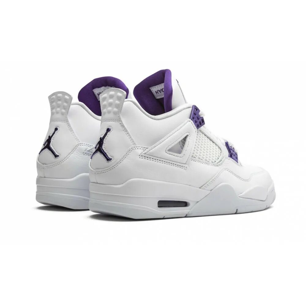 Купить кроссовки nike jordan 4. Nike Air Jordan 4 Retro White. Nike Air Jordan 4 Retro Purple. Nike Air Jordan 4 White Purple. Nike Air Jordan 4 Metallic Purple.