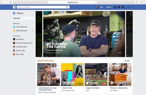 Facebook video