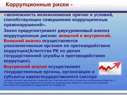 Условия способствующие коррупционным правонарушениям