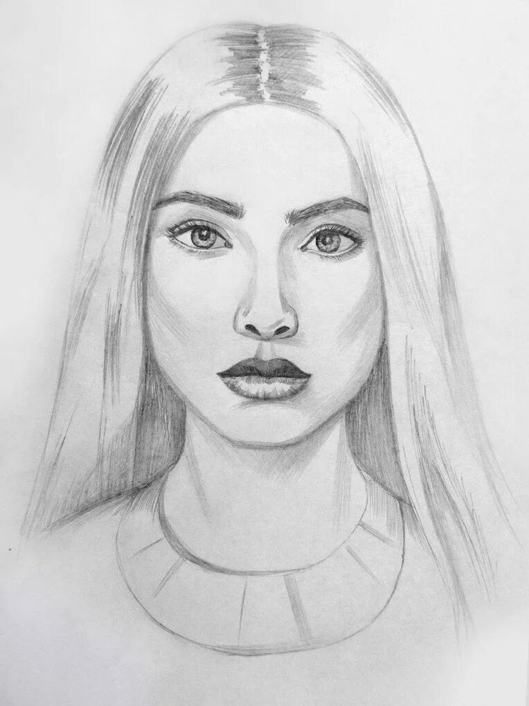 Портрет карандашом для начинающих. Портрет карандашом легкий. Портреты для срисовки. Лицо рисунок легкий. Легкое лицо.