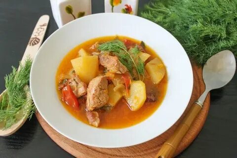 Рецепт вкусной шурпы из свинины