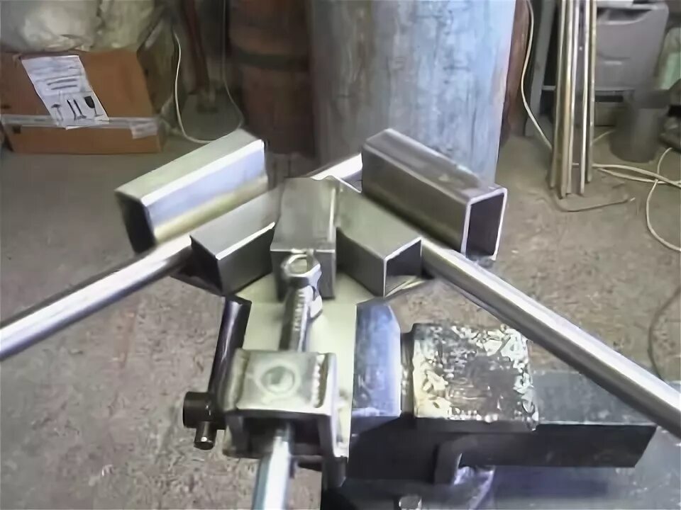 Шаблон для резки профильной трубы