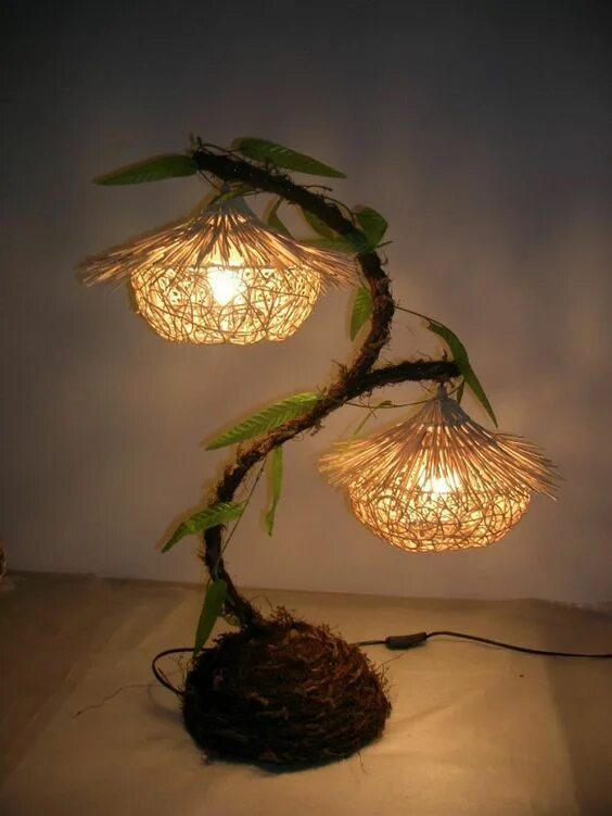 Coffe filter lamp shades Origami lamp, Diy paper, Diy déco