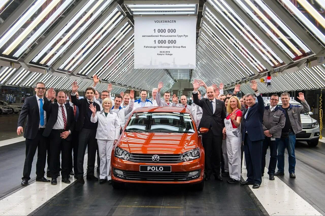 Volkswagen выпустил 200-тысячный автомобиль в России