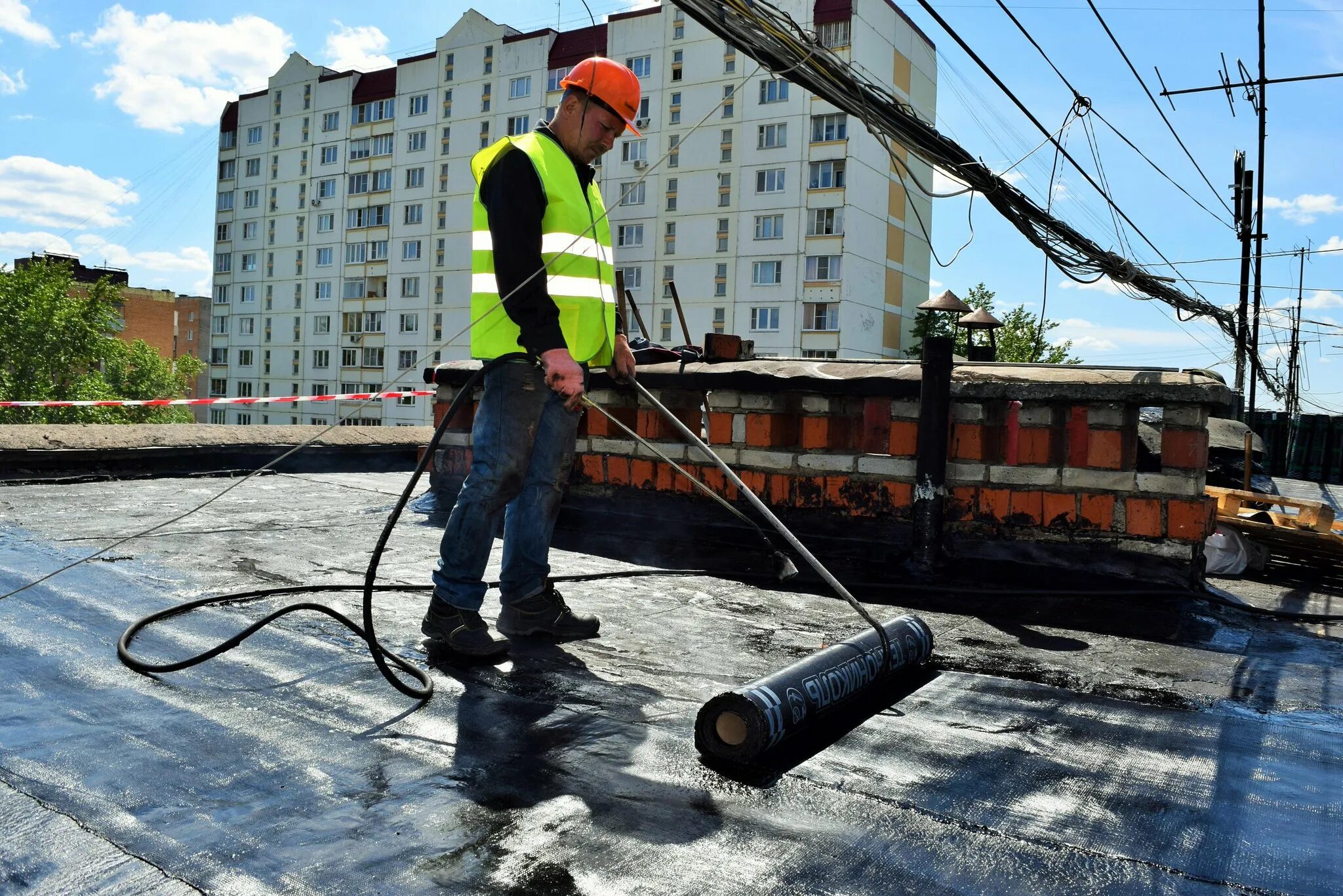 Ремонта крыш городом