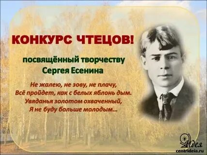 Конкурс чтецов поэт
