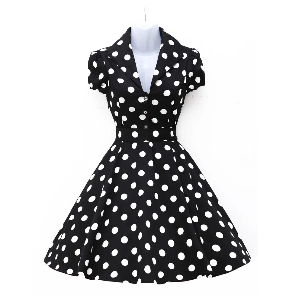 Одри Хепберн платье в горошек. Polka Dot платье. 50-Е платья в горошек. Платье в стиле ретро.