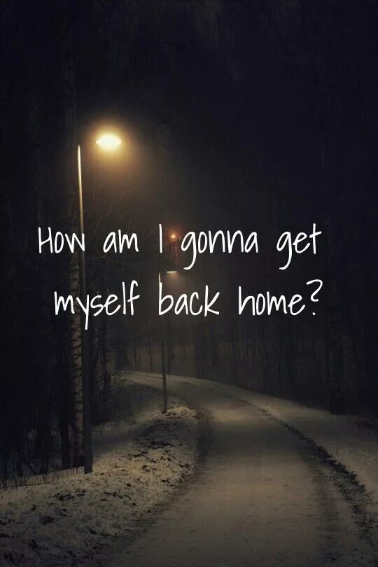 Can get to myself. Can get to myself