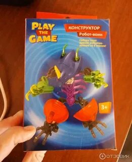 Конструктор воин play the game робот инструкция