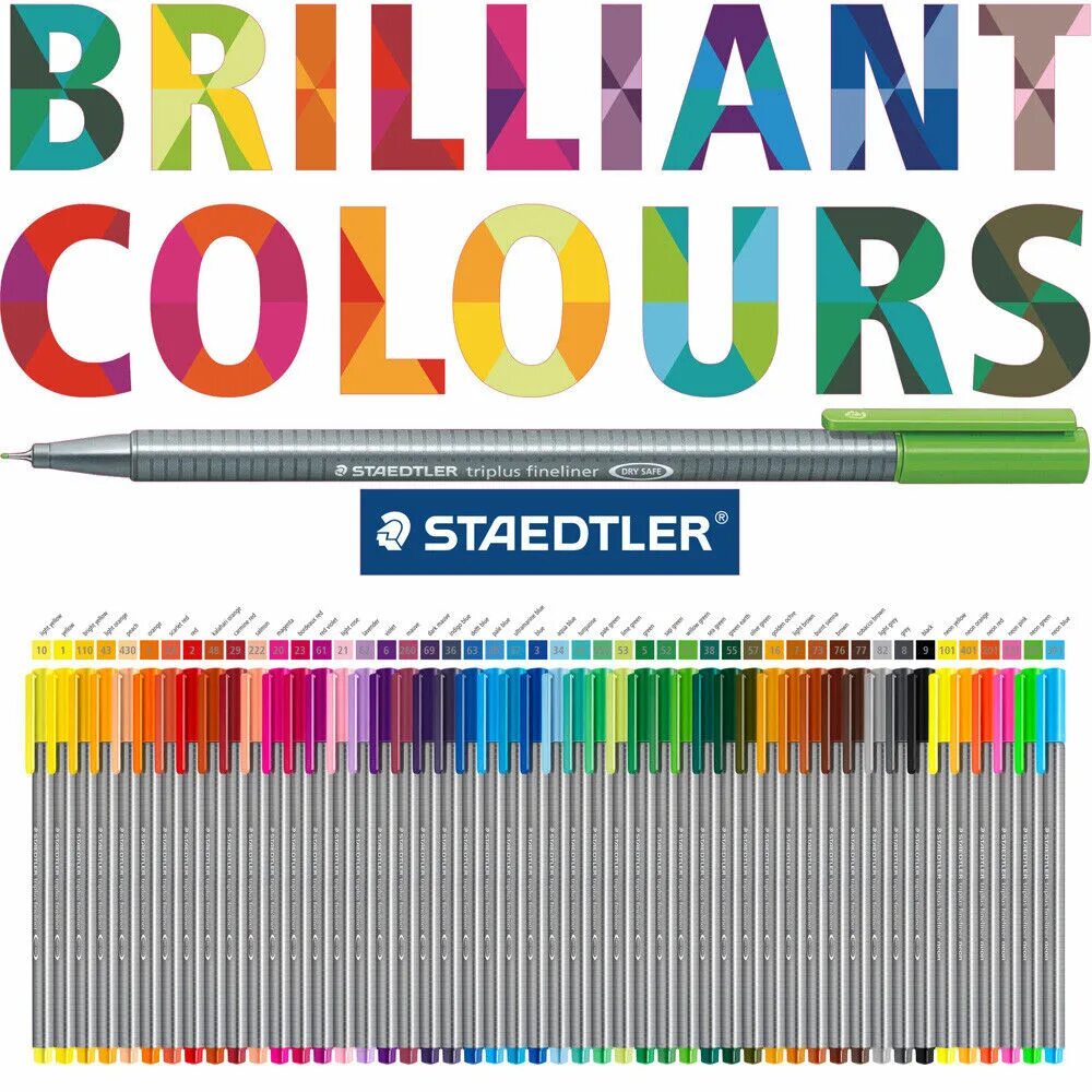 Brilliant colours