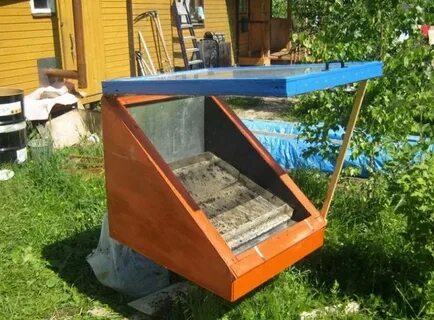 Солнечная воскотопка своими руками