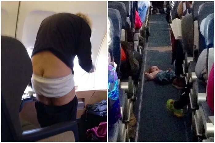 Пассажиры не заметили. Засветилась в поезде. Девушка засветилась в самолете. Обкакалась в самолете.