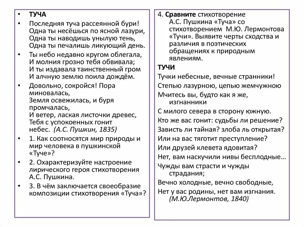 Стихотворение тучи. Туча стих Пушкина. Стихотворение туча пушки. Анализ стихотворения туча Пушкин.