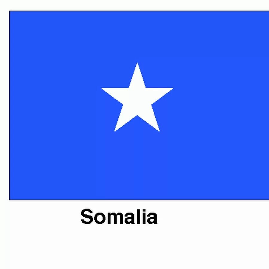 Флаги со звездами какие. Флаг Somalia. Федеративная Республика Сомали флаг. Флаг со звездой. Синий флаг с белой звездой.