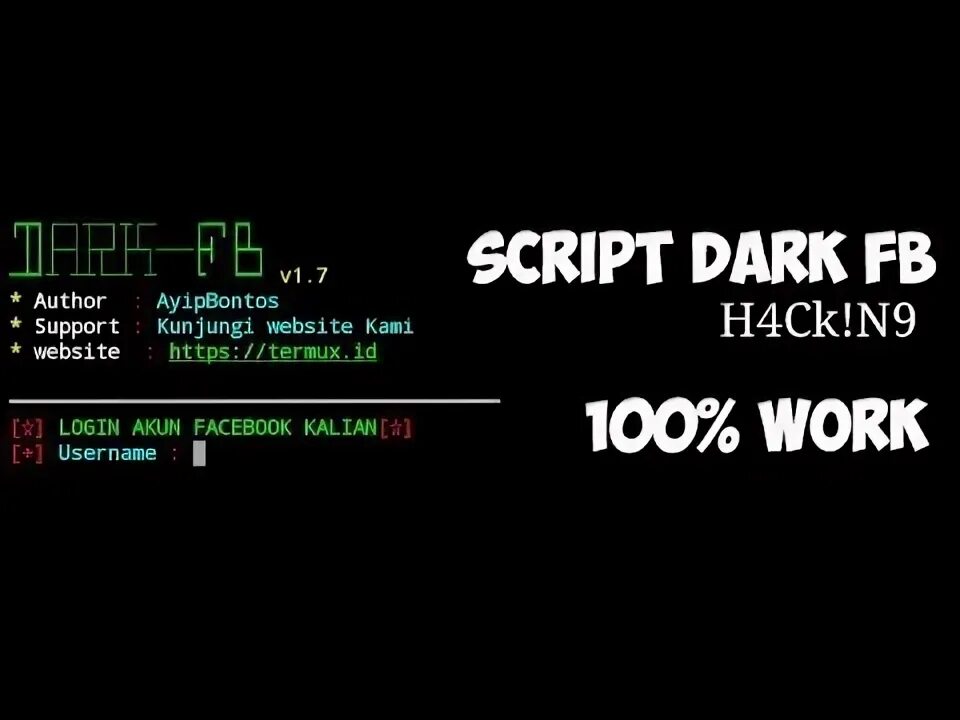 Dark script