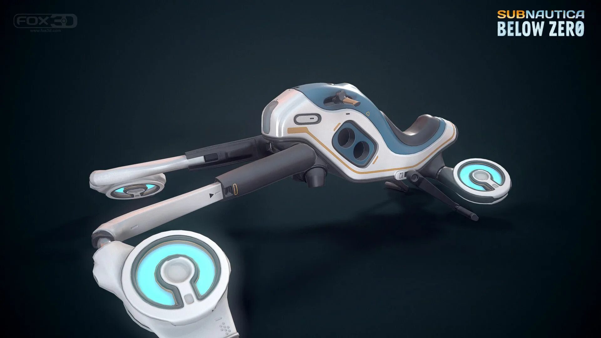 Below zero полярный лис. Полярный лис subnautica. камнедробитель subnautica below zero. ховербайк сабнатика. subnautica арты.