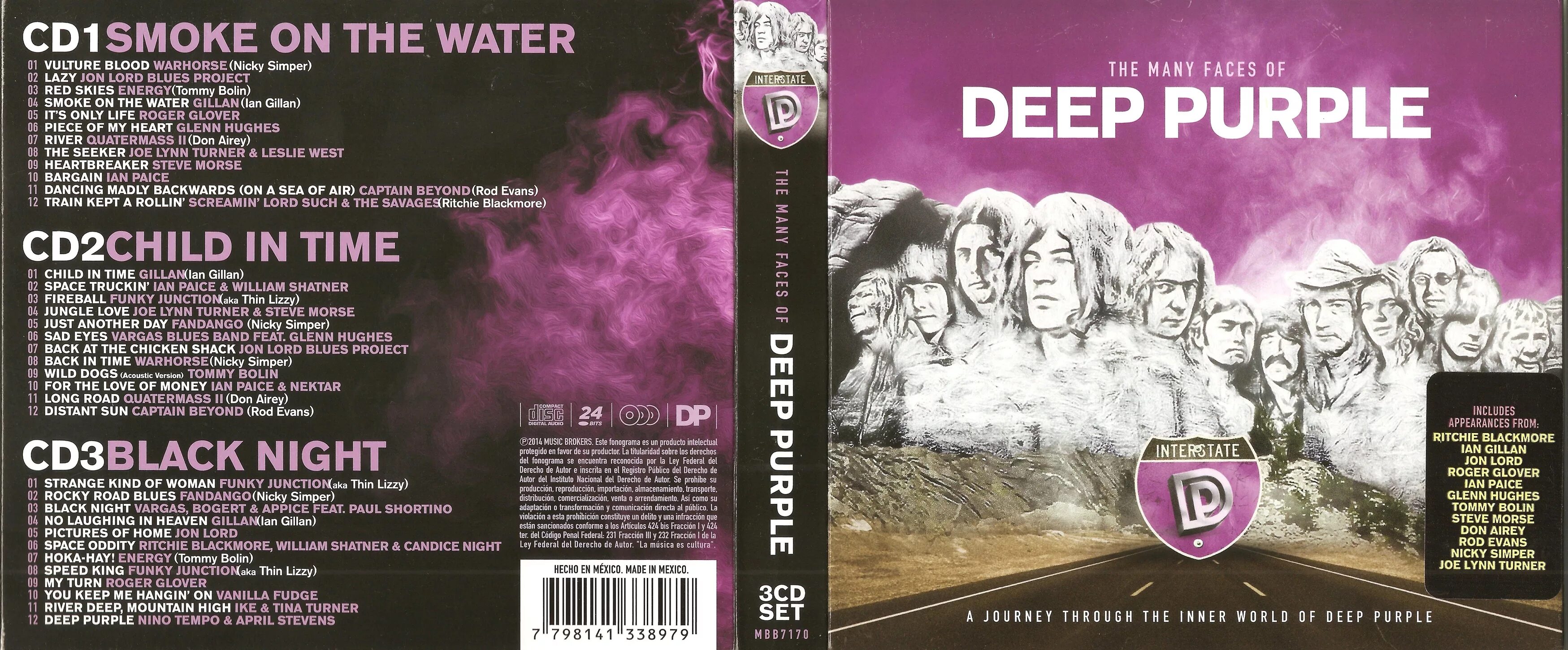 Through the smoke. Deep purple - in rock - обложка cd. the many faces of deep purple 3cd. deep purple &quot;deep purple (cd)&quot;. deep purple 2014.