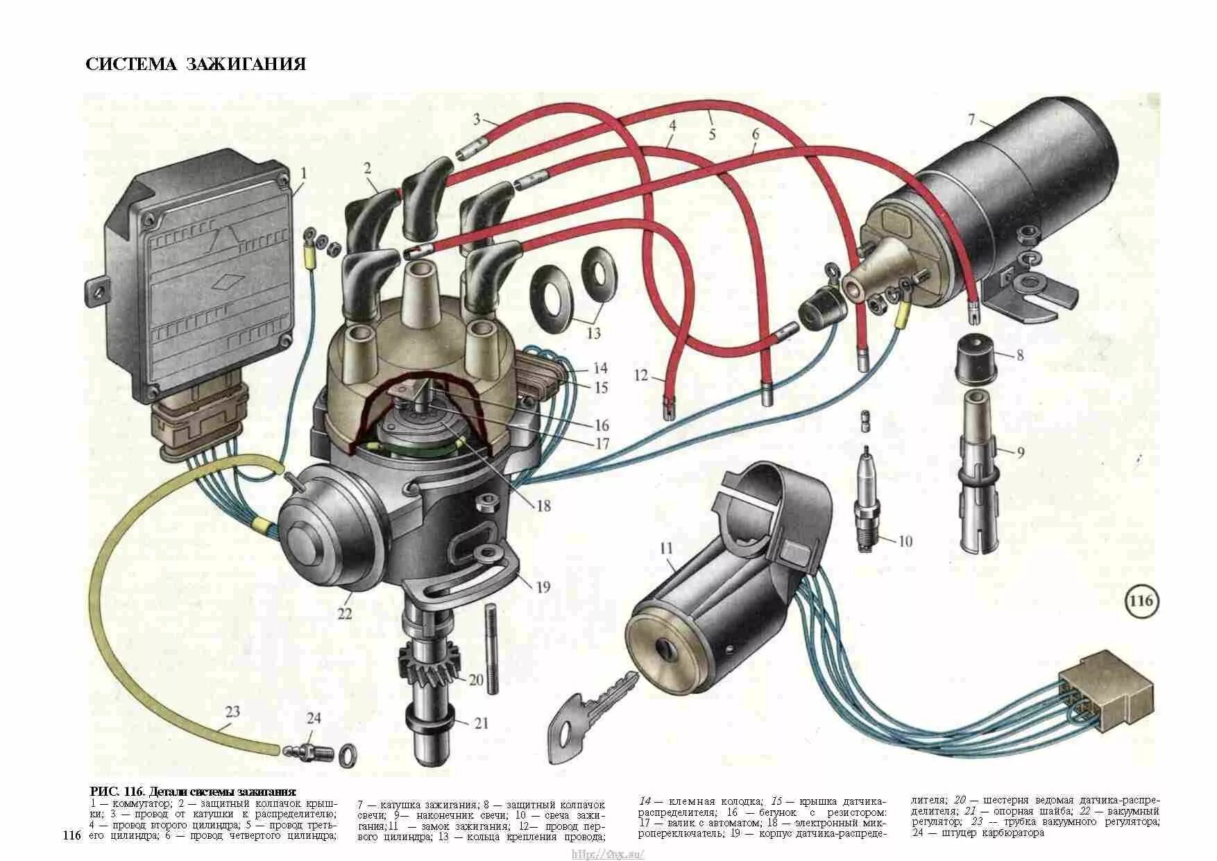 Бесконтактная система зажигания - ГАЗ 24, 2,4 л, 1974 года запчасти DRIVE2