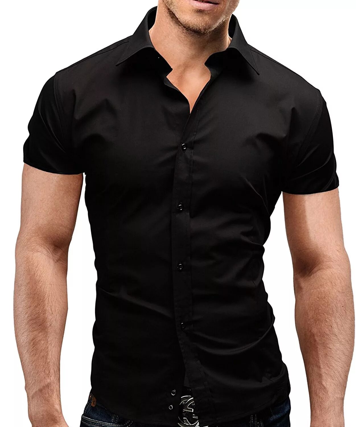 Черная рубашка. Рубашка мужская. Черная рубашка с коротким рукавом. Рубашки мужские с коротким рукавом модные.