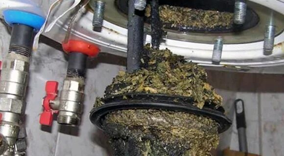 Почему пахнет из водонагревателя. Магниевый анод в накипи. накипь в водонагревателе. чистка водонагревателя. чистка бойлера.