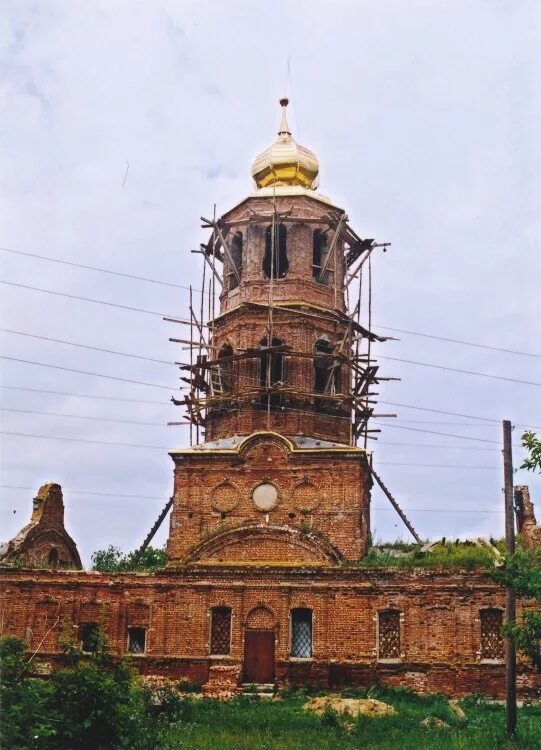 Церковь в Калинино Рязанская область.