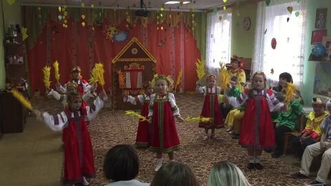 Танец колосков в детском саду