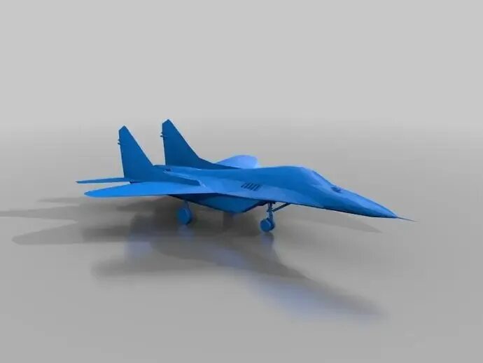 Самолет для 3d принтера. Миг-29 stl. модель самолета на 3d принтере. самолет на 3д принтере. stl модель самолета.