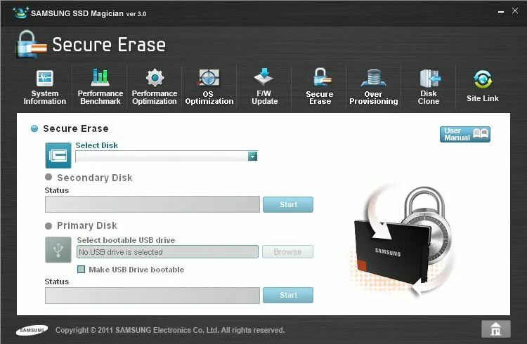 Samsung ssd программа. Samsung Magician SSD. Secure Erase. Security Erase SSD. Samsung Magician software.