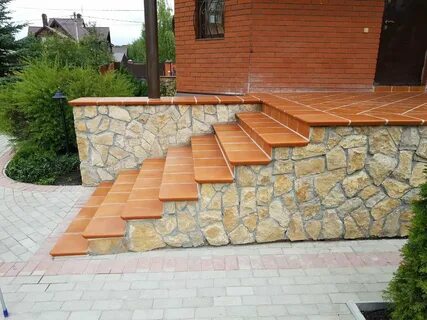 Чем облицевать крыльцо на улице