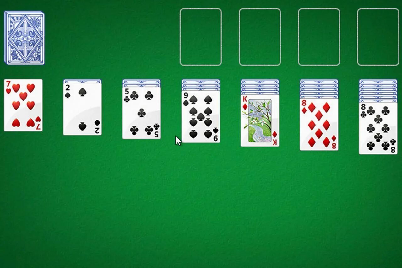 Пас янс. Игра solitaire. пасьянс косынка. солитер. пасьянс солитер.